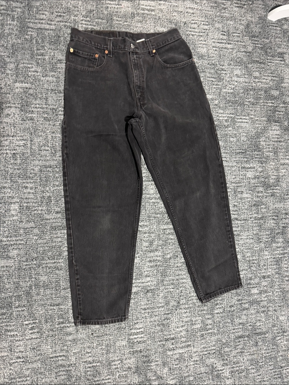 Levi's Vintage Washed Black Relaxed Jeans